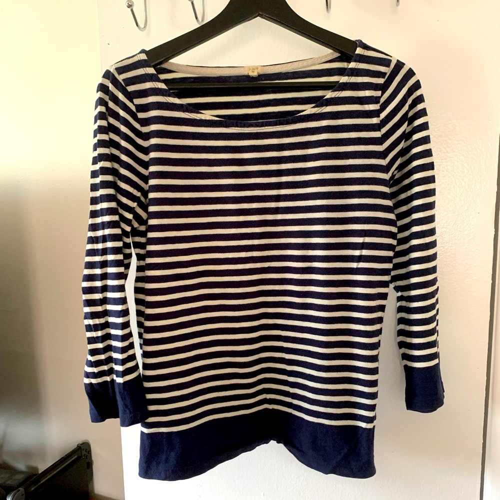 Stripe long sleeve T-shirt